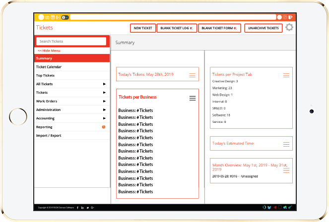 Scheduling, Time Sheets & Accountability Tracking